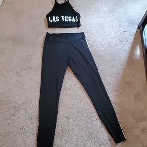 UPDATE-PINK VS sports bra, hoodie, and legging set